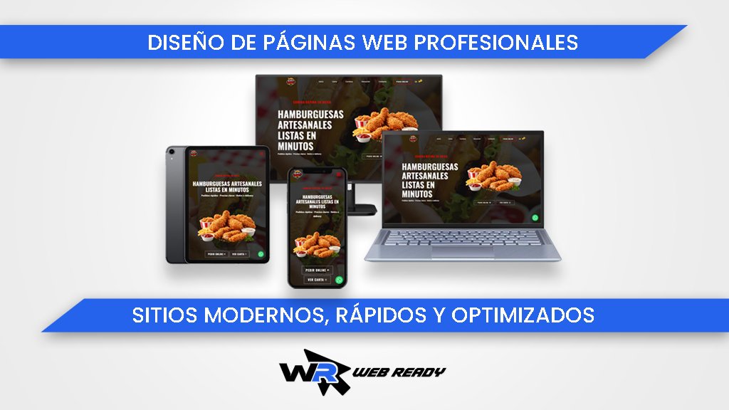 Diseño de Páginas Web Profesionales | WebReady